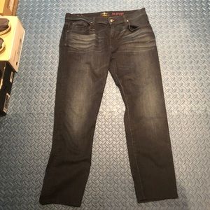 7 for all mankind - straight jeans - 36